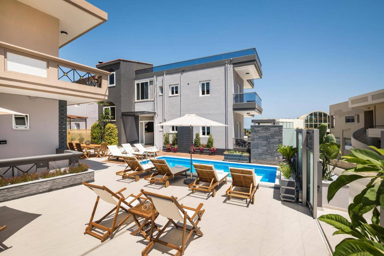 Sun Ray Luxury Apartments Agia Marina  Bagian luar foto
