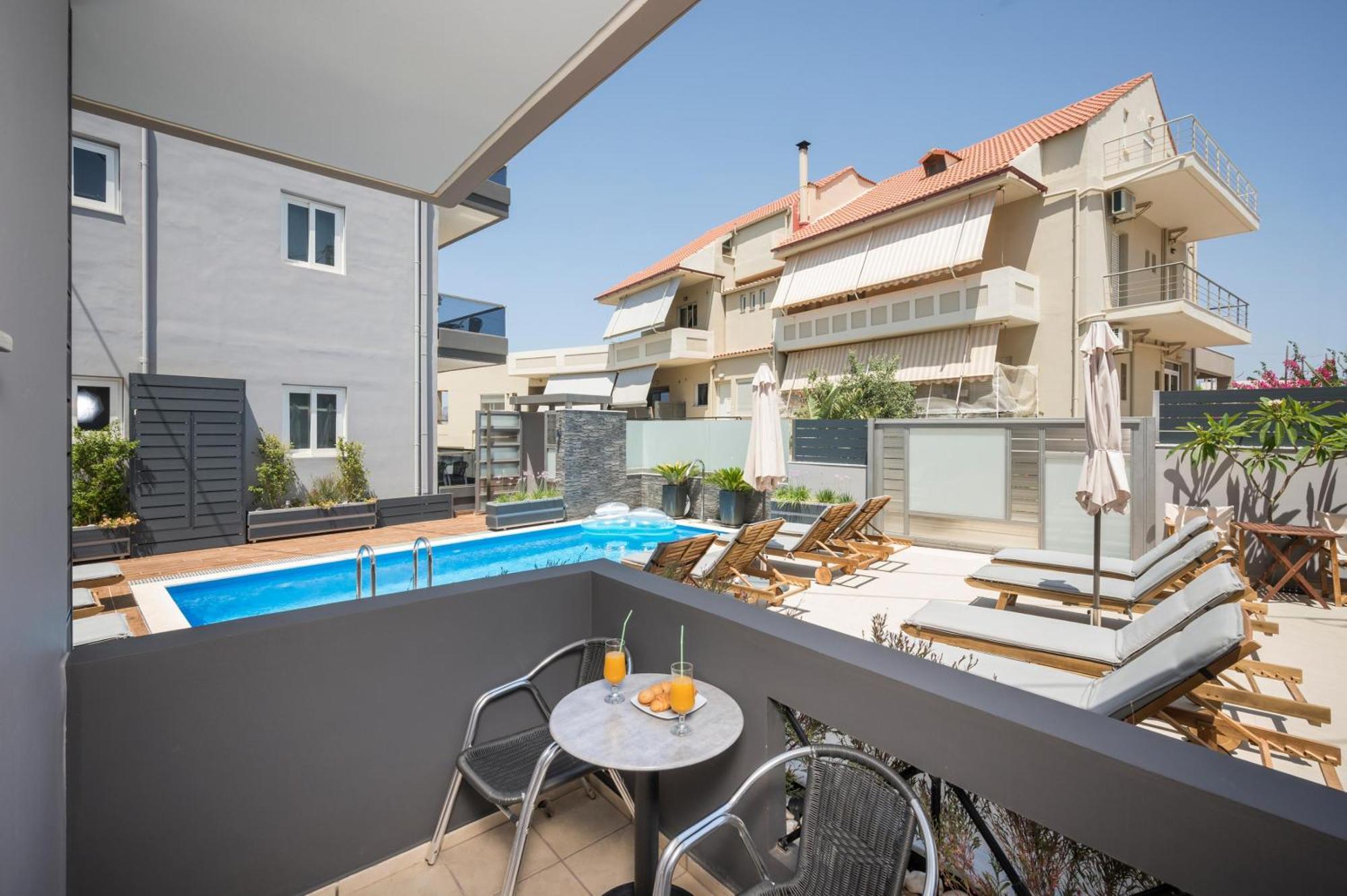 Sun Ray Luxury Apartments Agia Marina  Bagian luar foto
